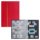 Album na známky Basic S16 A4 black pages red,