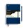 Navy, Finish Journal, Medium (A5), 100 g/m² paper, English Navy, Finish Journal, Medium (A5), 100 g/m² paper, English