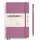Notebook Paperback (B6+), Softcover, 123 numbered pages, Dusty Rose, plain Notebook Paperback (B6+), Softcover, 123 numbered pages, Dusty Rose, plain