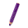 Pastelka Faber-Castell Grippy - tmavě fialová Pastelka Faber-Castell Grippy - tmavě fialová