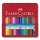 Pastelky Faber-Castell Grip 2001 plechová krabička, 24 barev Pastelky Faber-Castell Grip 2001 plechová krabička, 24 barev