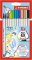 Fixa STABILO Pen 68 brush sada 12 ks v pouzdru Fixa STABILO Pen 68 brush sada 12 ks v pouzdru