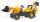 Šlapací traktor Rolly Junior JCB s předním i zadním nakladačem Šlapací traktor Rolly Junior JCB s předním i zadním nakladačem