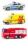 SIKU česká verze - set mix policie, hasiči, ambulance