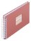 Album klasické spirálové Fine Art 24x17cm, 50 stran, terra, bílé listy Album klasické spirálové Fine Art 24x17cm, 50 stran, terra, bílé listy