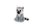 Lemur kata sedící plyš Lemur kata sedící plyš