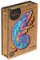 Unidragon dřevěné puzzle - Chameleon velikost M