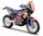 Bburago - Motocykl Red Bull KTM Factory Racing, KTM 450 Rally - Dakar Rally, 1:18 Bburago - Motocykl Red Bull KTM Factory Racing, KTM 450 Rally - Dakar Rally, 1:18