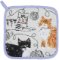 Textilní chňapka Feline Friends Textilní chňapka Feline Friends