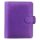 Diář Filofax Saffiano Metallic Violet kapesní Diář Filofax Saffiano Metallic Violet kapesní