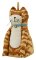 Textilní dveřní zarážka Marmalade Cat Textilní dveřní zarážka Marmalade Cat