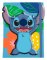 Lilo a Stitch squishy blok A5 modrý Lilo a Stitch squishy blok A5 modrý