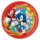 Talířky papírové Sonic 23 cm 8 ks Talířky papírové Sonic 23 cm 8 ks