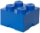 Úložný box LEGO 4 - modrý Úložný box LEGO 4 - modrý