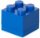 Úložný box LEGO Mini 4 - modrý
