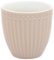 Mini porcelánový hrnek na latté Alice Creamy Fudge