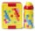 LEGO Brick svačinový set (láhev a box) - červená/žlutá LEGO Brick svačinový set (láhev a box) - červená/žlutá
