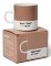 Pantone Hrnek Espresso - Mocha Mousse 17-1230 (barva roku 2025) Pantone Hrnek Espresso - Mocha Mousse 17-1230 (barva roku 2025)
