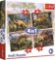 Trefl Puzzle Zajímaví dinosauři 4v1 Trefl Puzzle Zajímaví dinosauři 4v1