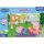 Trefl Puzzle Super Shape XXL Prasátko Peppa: Hraní s bráškou 60 dílků
