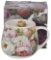 Porcelánový hrnek Peonies