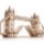 3D dřevěná skládačka Tower Bridge