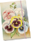 Notýsek Pastel Spring Pansy