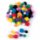 Playbox Pompom korálky 200 ks / 20+30 mm Playbox Pompom korálky 200 ks / 20+30 mm