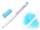 Štětcový fix - MARVY PALE BLUE ARTIST BRUSH Štětcový fix - MARVY PALE BLUE ARTIST BRUSH