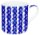 Porcelánový hrnek Global Ethnic Shibori 2