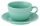 Porcelánový šálek a podšálek Tiffany Aquamarine na kávu