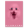 Školní sešit Pigna Monocromo Pink - A4, linkovaný, 38 listů, mix motivů Školní sešit Pigna Monocromo Pink - A4, linkovaný, 38 listů, mix motivů