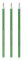 3 Pcs Erasable Pen Refills - Erasable Pen Refills - Green