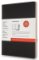 Moleskine Sešity 2ks plánovací linkované černé /červené XL