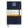 Moleskine Zápisník Expanded modrý L, linkovaný, tvrdý