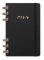 Academic spirálový plánovací zápisnik Moleskine černý L Academic spirálový plánovací zápisnik Moleskine černý L