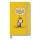Zápisník Moleskine Peanuts - L, linkovaný, žlutý