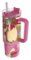 Nerezový termohrnek s brčkem Stream Pink Flambe 950ml Nerezový termohrnek s brčkem Stream Pink Flambe 950ml