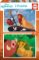 Puzzle Lví král: S nejbližšími 2x48 dílků