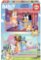Dřevěné puzzle Bluey 2x25 dílků Dřevěné puzzle Bluey 2x25 dílků