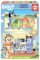 Dřevěné puzzle Bluey 2x50 dílků Dřevěné puzzle Bluey 2x50 dílků