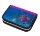 Bagmaster Dívčí školní penál CASE GALAXY 9 C ryba Bojovnice pestrá VIOLET/BLUE/PINK