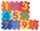 Pěnové Puzzle Čísla Pěnové Puzzle Čísla