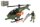 Vojenská sada helikoptéra + vrtulník + voják s doplňky Vojenská sada helikoptéra + vrtulník + voják s doplňky
