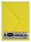 Obálka PREMIUM 5 KS (C6) 114x162 mm Citronová Obálka PREMIUM 5 KS (C6) 114x162 mm Citronová