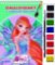 Winx Club Bloom - Omalovánky s vodovými barvami (zelená) Winx Club Bloom - Omalovánky s vodovými barvami (zelená)