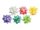 Rozetka glitr soft 1,5/7 cm