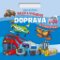 Omalovánka Čtverec Nalepuj a vybarvuj! Doprava