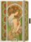 Týdenní diář 2027 A5 Alfons Mucha Zelený