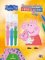 Omalovánky s foukacími fixy Prasátko Peppa Omalovánky s foukacími fixy Prasátko Peppa